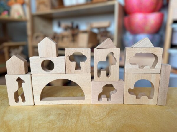 Green Elephant Original Design – Wild Rainbow Safari Blocks Exclusive Limited Edition Wooden & Acrylic Play Set - Image 11