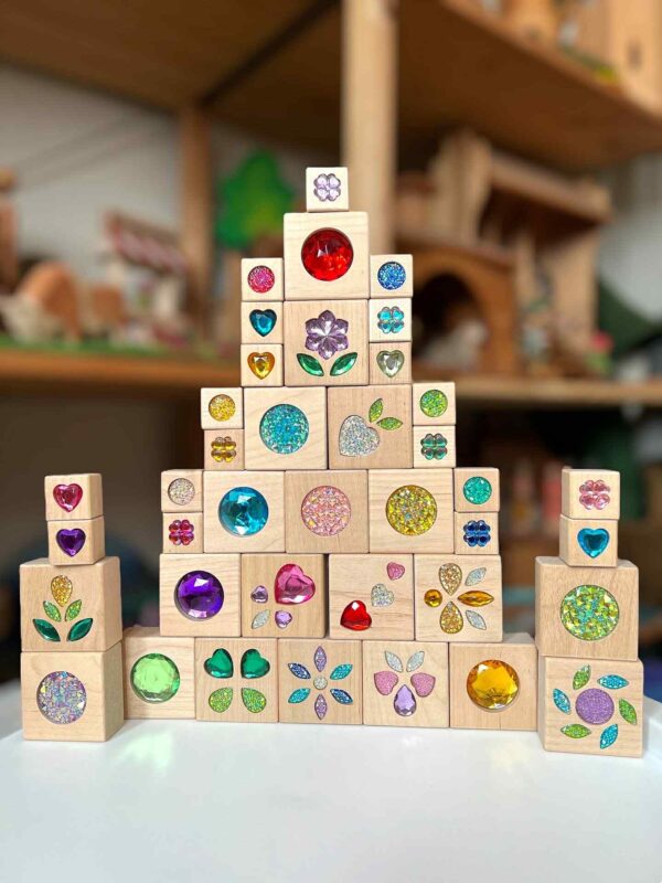 Sparkle Garden Gem Set – 30-Piece Small & 40-Piece Large Sets - Image 2