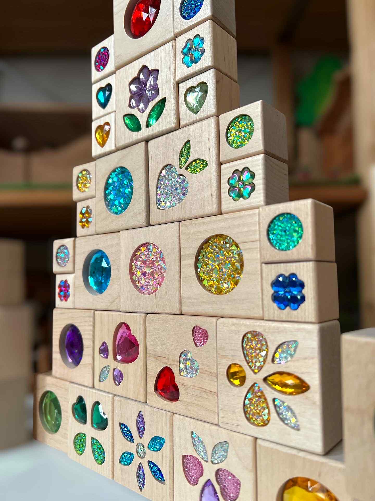 Sparkle Garden Gem Set – 30-Piece Small & 40-Piece Large Sets - Image 3
