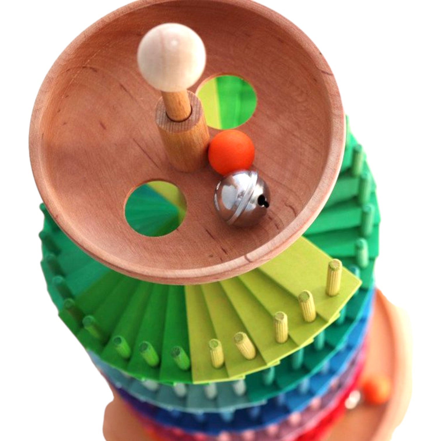 Rainbow Musical Ball Run Assembly Set - Image 4