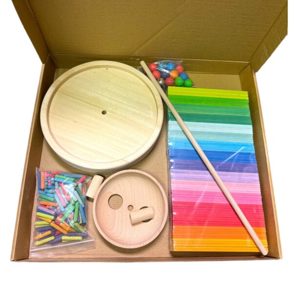Rainbow Musical Ball Run Assembly Set - Image 9