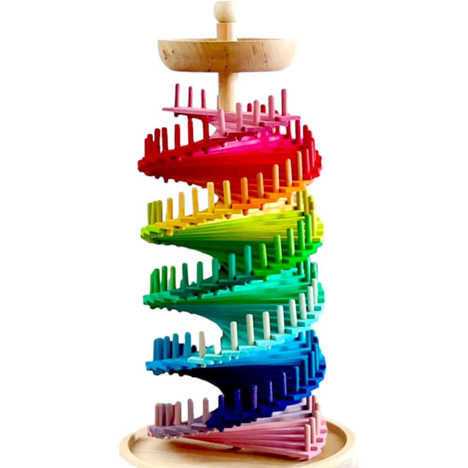 Rainbow Musical Ball Run Assembly Set - Image 5