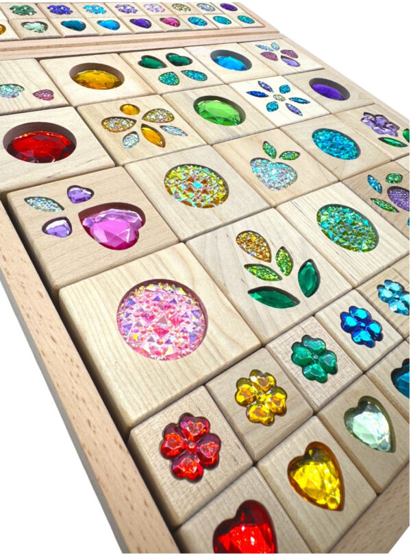 Sparkle Garden Gem Set – 30-Piece Small & 40-Piece Large Sets - Image 8