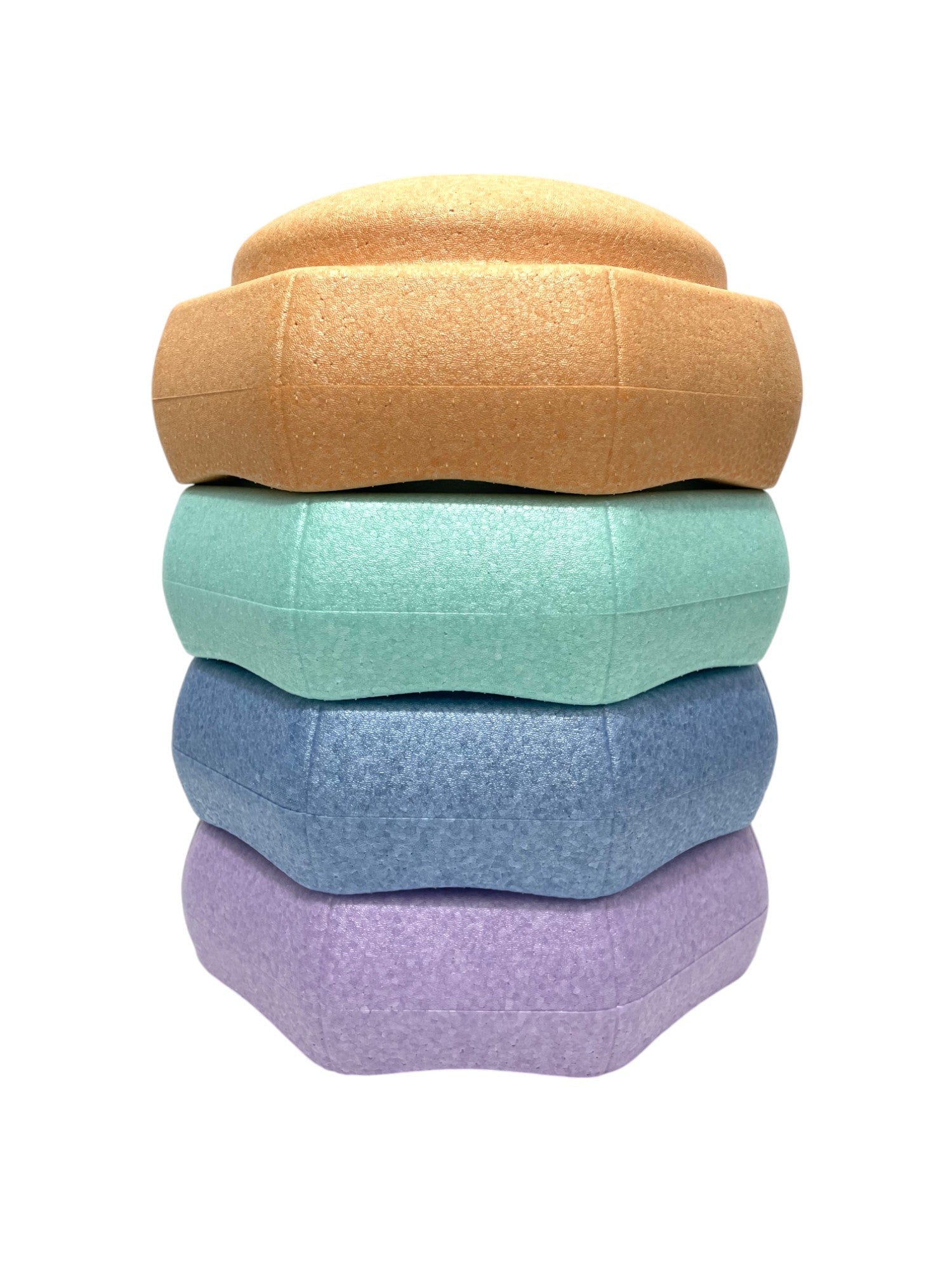 6 Pieces Pastel Rainbow Stepping Stones Set - Image 13