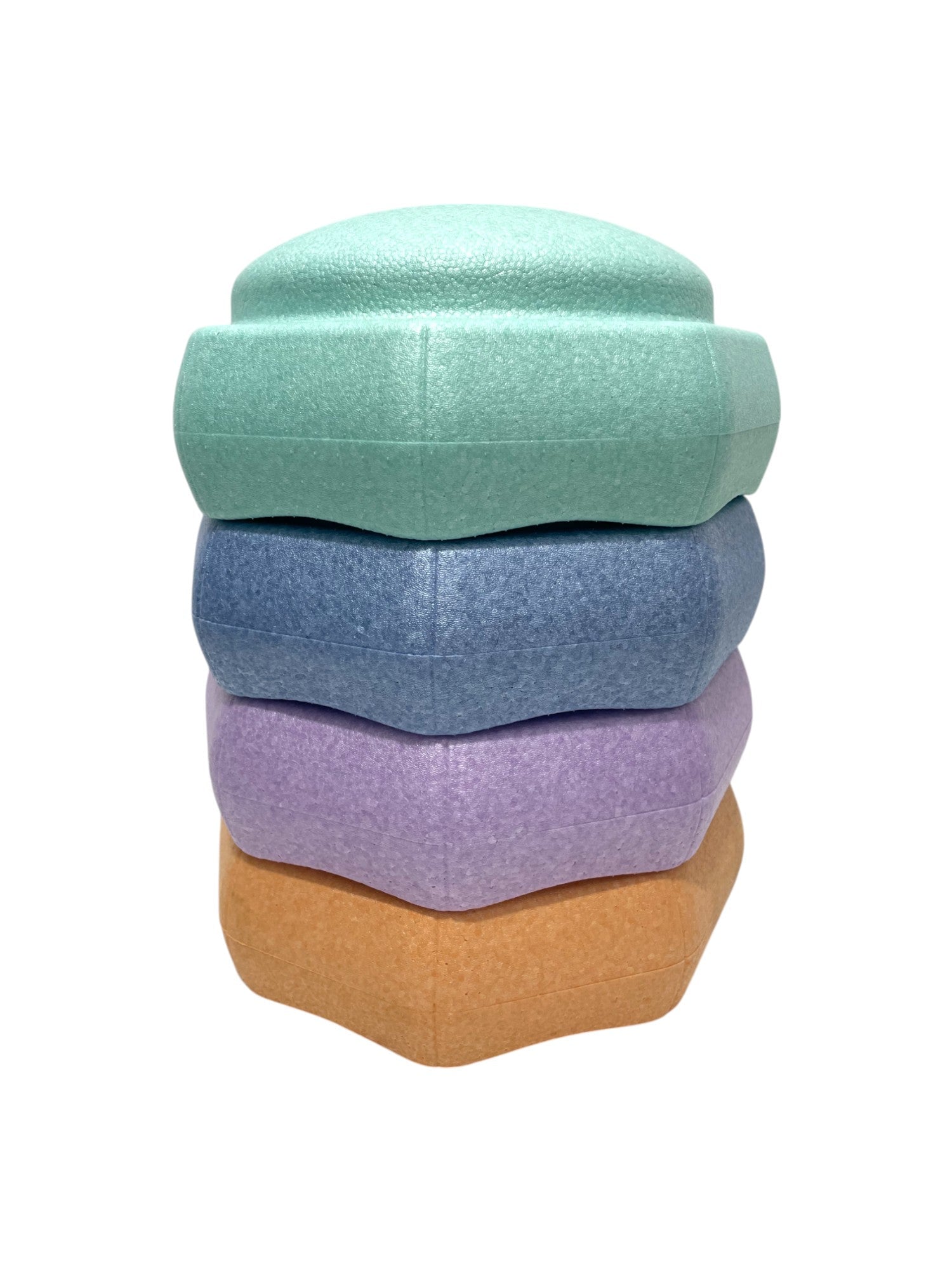 6 Pieces Pastel Rainbow Stepping Stones Set - Image 10