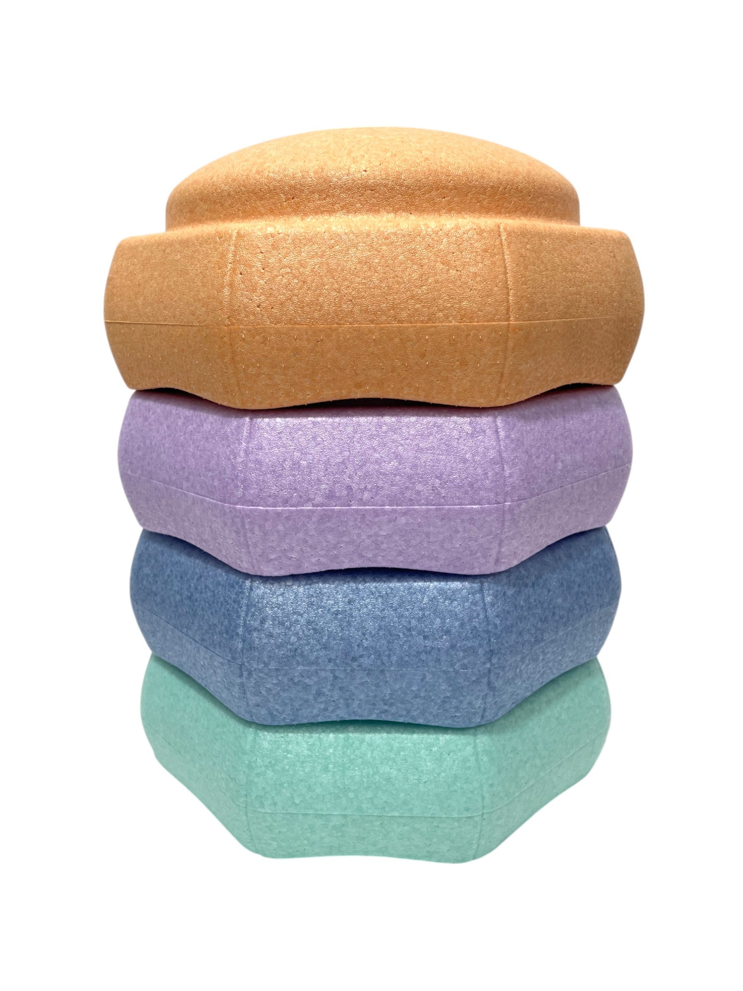 6 Pieces Pastel Rainbow Stepping Stones Set - Image 9