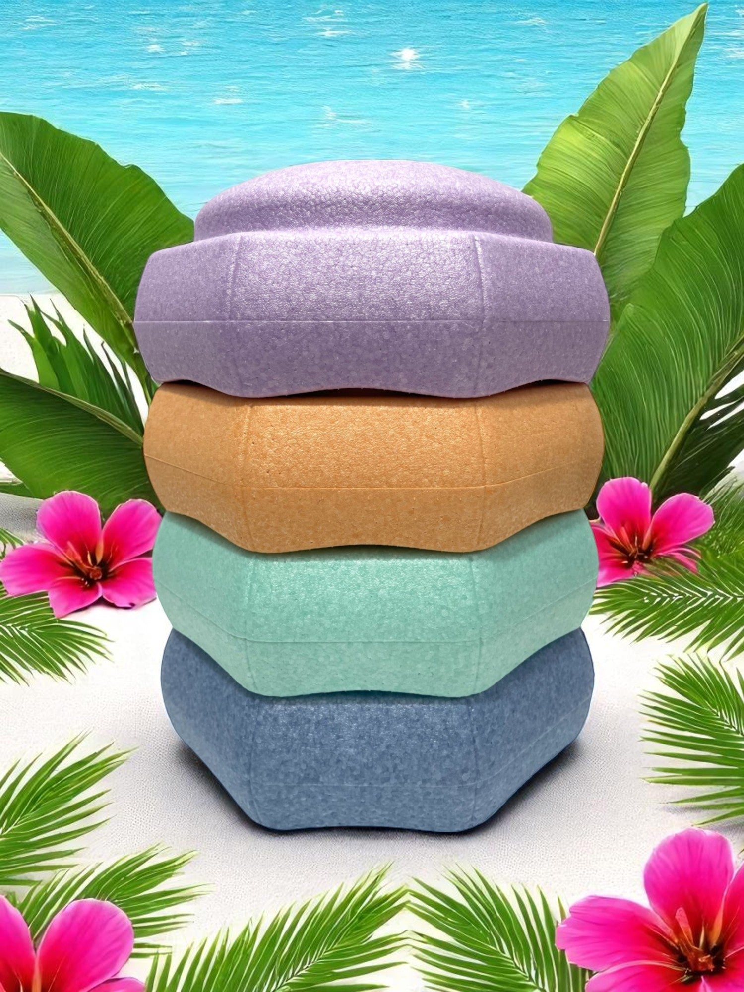 6 Pieces Pastel Rainbow Stepping Stones Set - Image 14