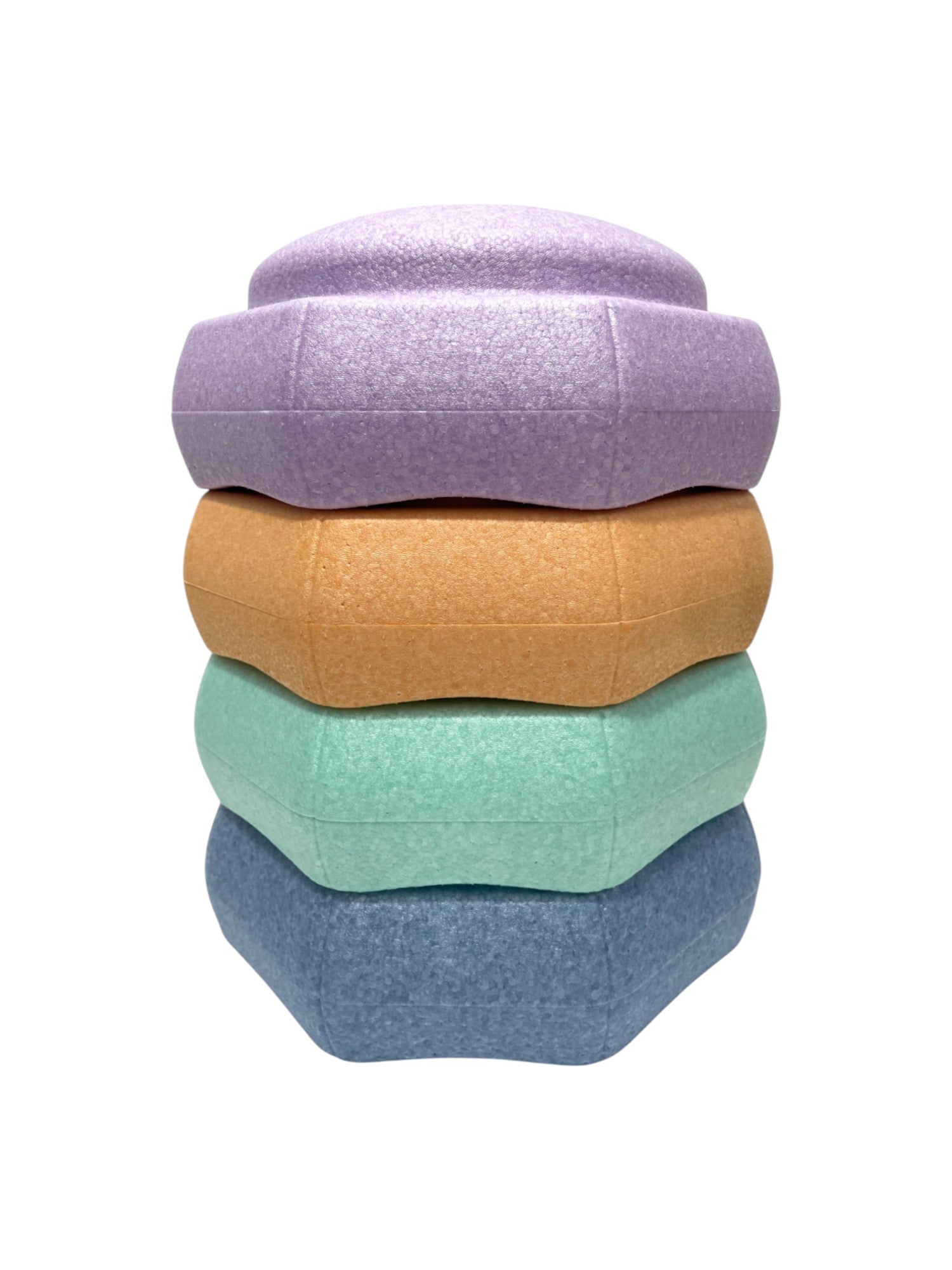 6 Pieces Pastel Rainbow Stepping Stones Set - Image 11