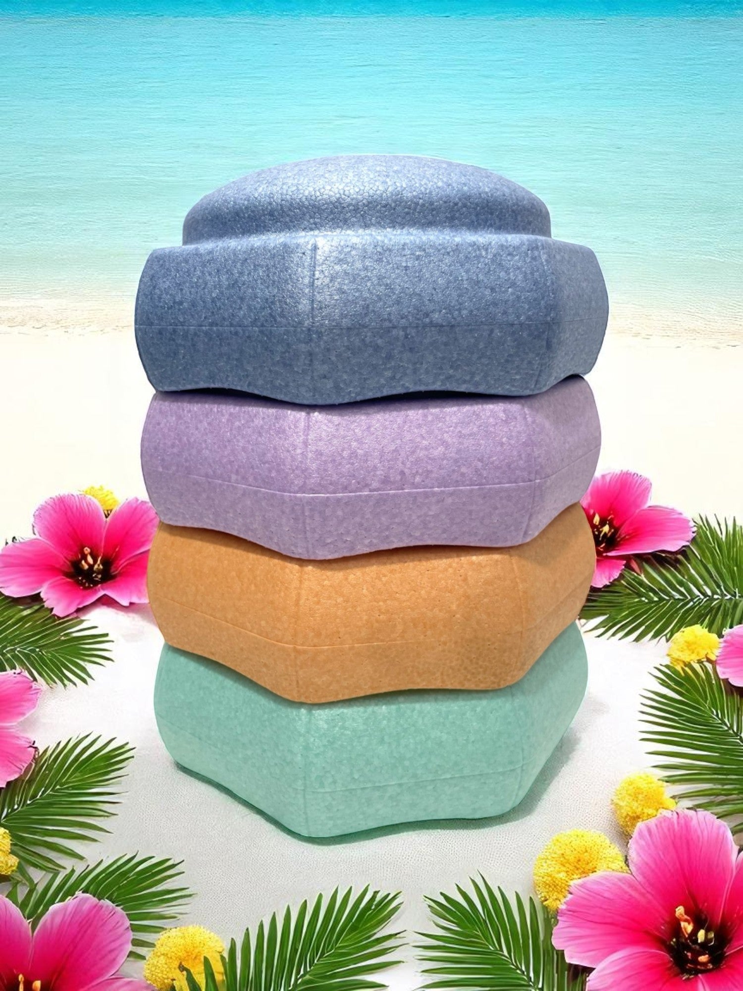 6 Pieces Pastel Rainbow Stepping Stones Set - Image 15