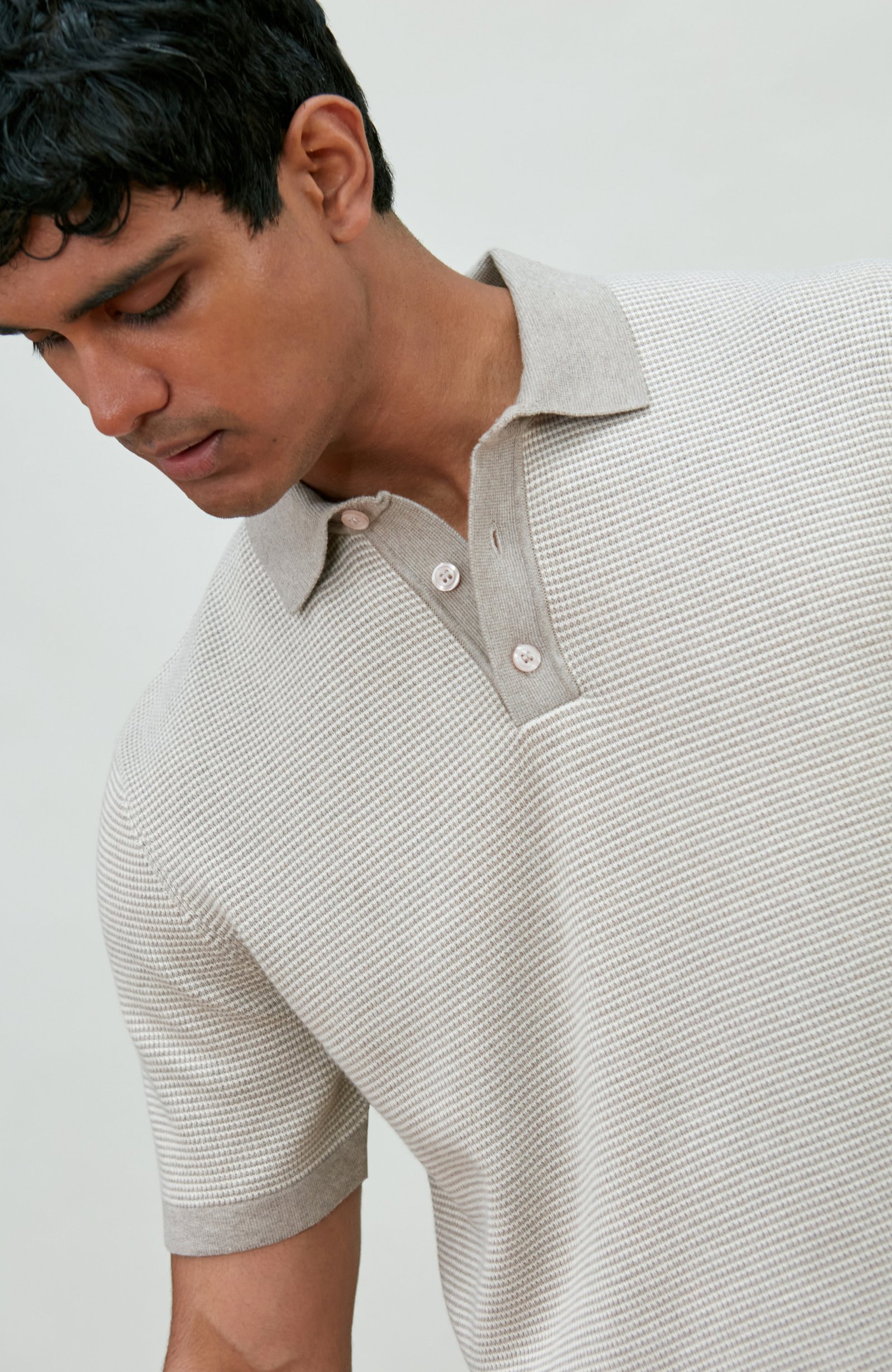 10037 natural m el model mens cotton two tone textured polo shirt 12 1d91341f 562d 439e 8efb 672ae37c28a0 10037 natural m el model mens cotton two tone textured polo shirt 12 1d91341f 562d 439e 8efb 672ae37c28a0