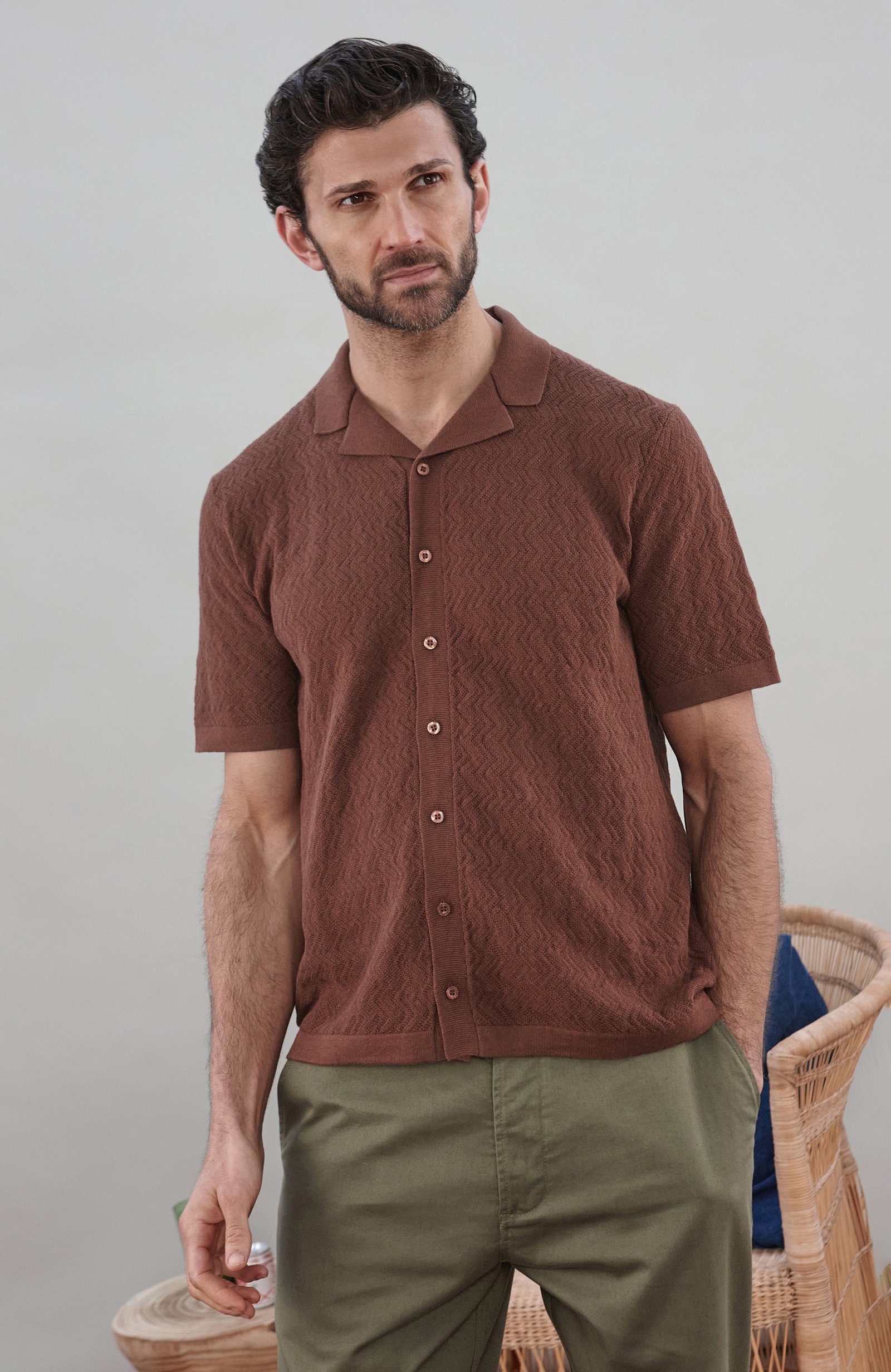 10038 cappuccino m el model mens cotton linen textured camp shirt 2 1ba51566 c487 4eb6 a7d2 586e29f8b88a 10038 cappuccino m el model mens cotton linen textured camp shirt 2 1ba51566 c487 4eb6 a7d2 586e29f8b88a