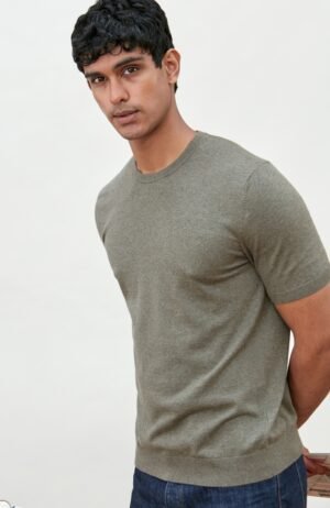 10064 khaki m el model mens ultra fine cotton knitted t shirt with ribbed trims 5 1e7dbb79 2bd3 4e9e aeb3 fc66e305acbf 1