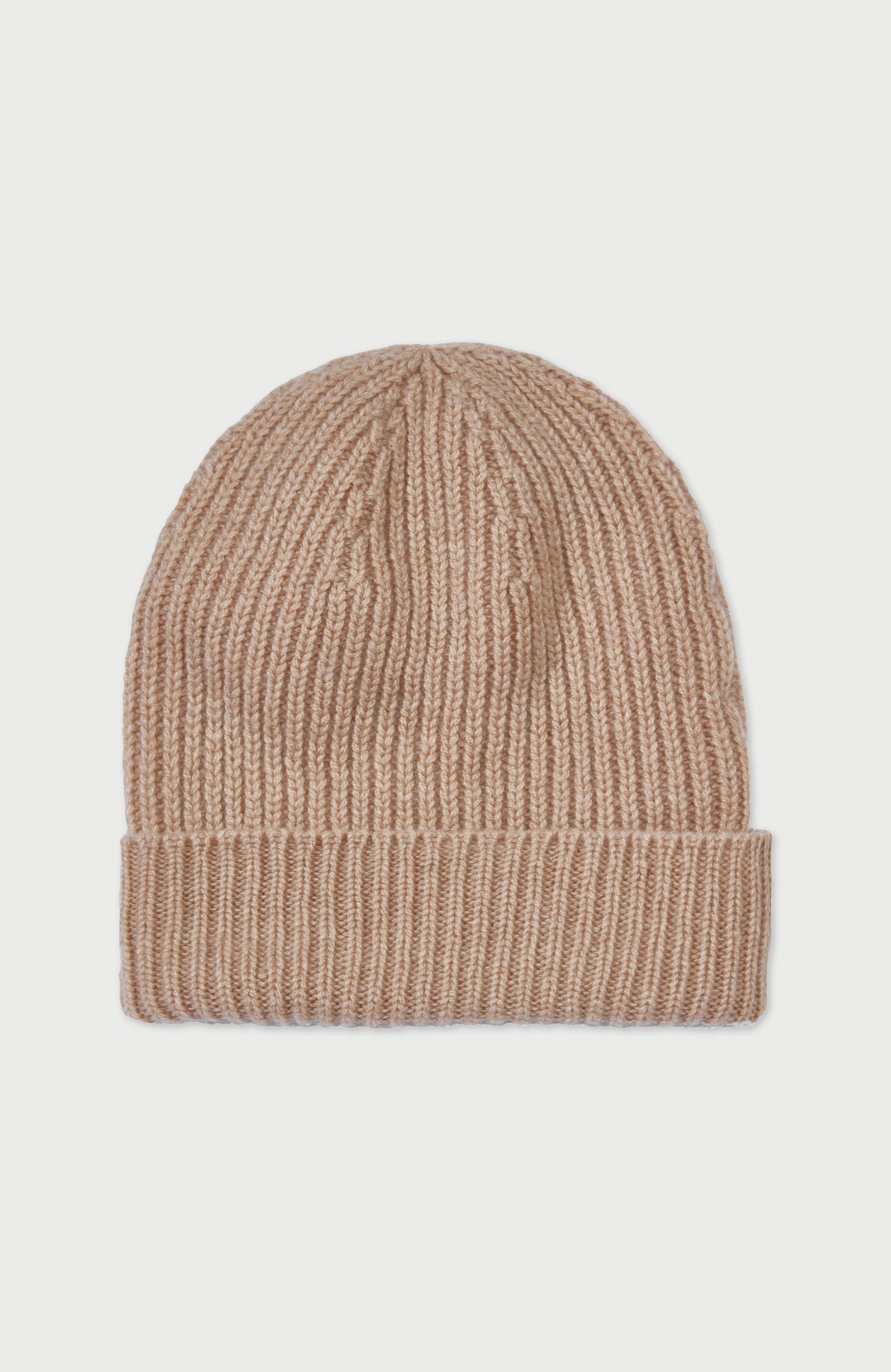 1016 camel flat cashmere ribbed beanie hat 1016 camel flat cashmere ribbed beanie hat