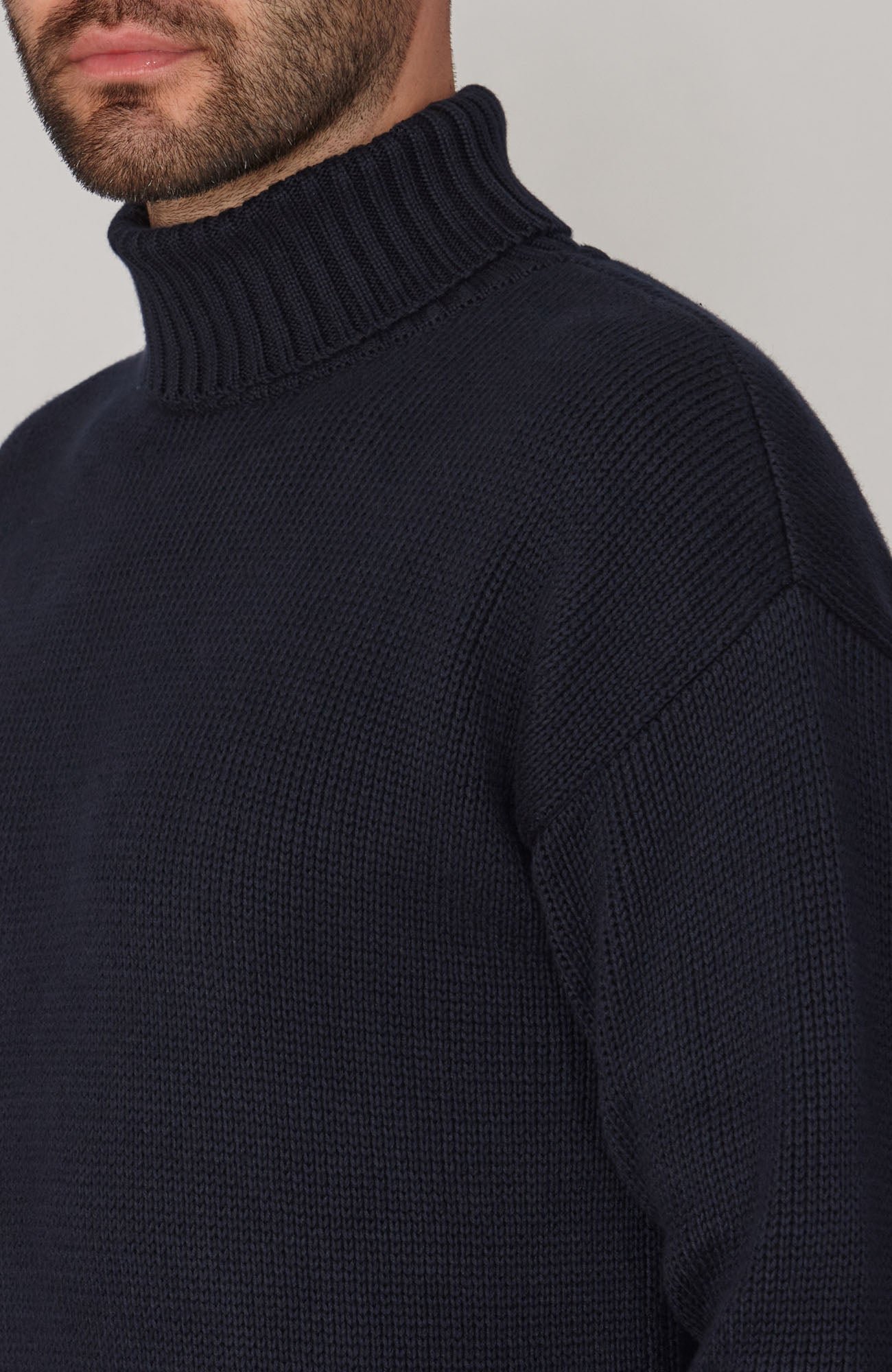 2195 navy model mens heavyweight cotton submariner roll neck jumper 6 2195 navy model mens heavyweight cotton submariner roll neck jumper 6