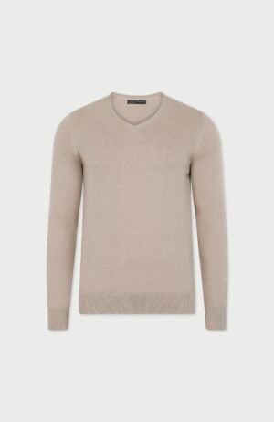 3473 linen im mens cotton v neck jumper front aec8415a ddab 4b08 be37 dd4d11ce47c3 1