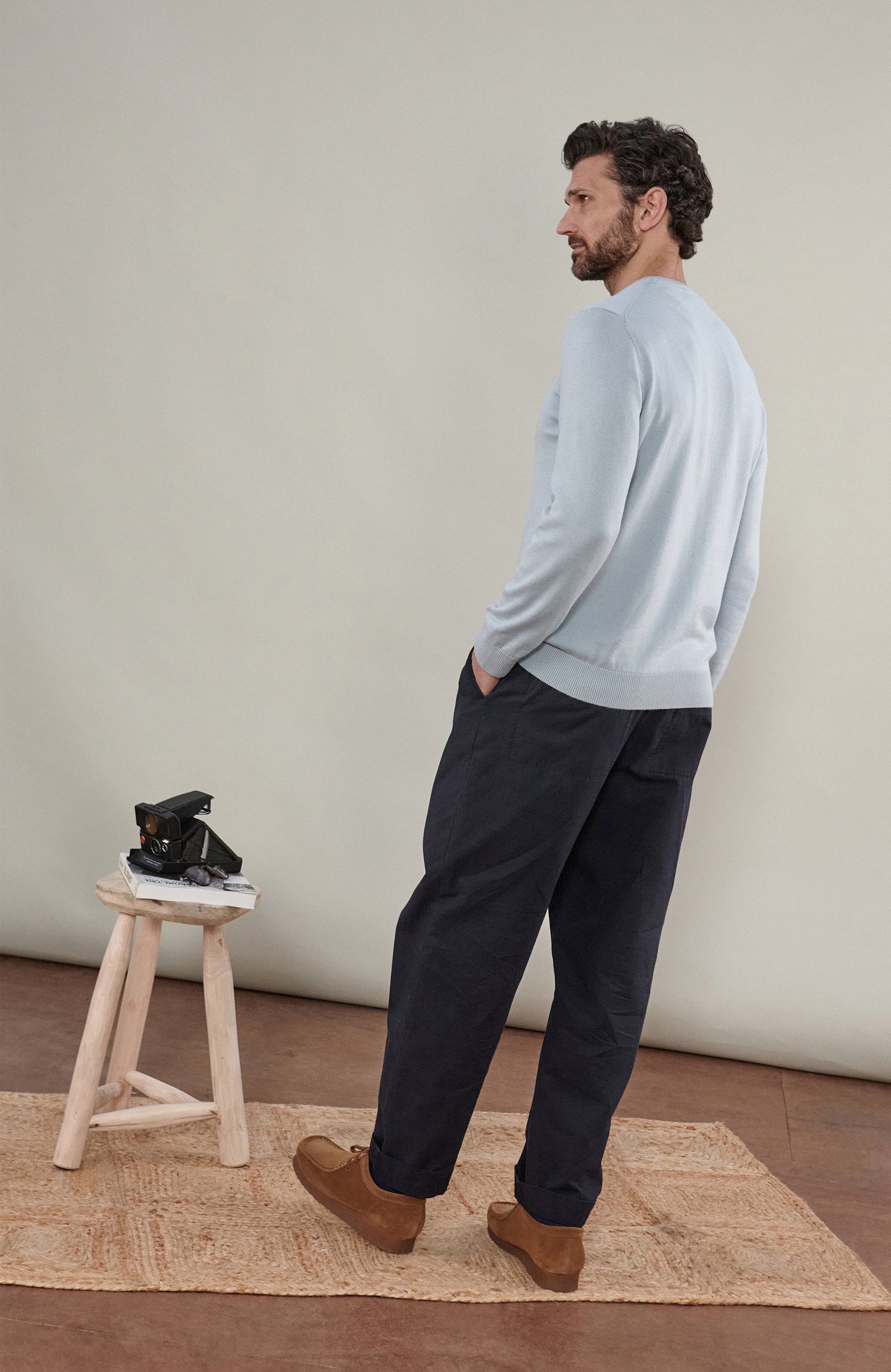 3474 chalk blue m el model mens cotton crew neck jumper 2 ddd75bed 2890 4a41 9f85 da5438954795 3474 chalk blue m el model mens cotton crew neck jumper 2 ddd75bed 2890 4a41 9f85 da5438954795