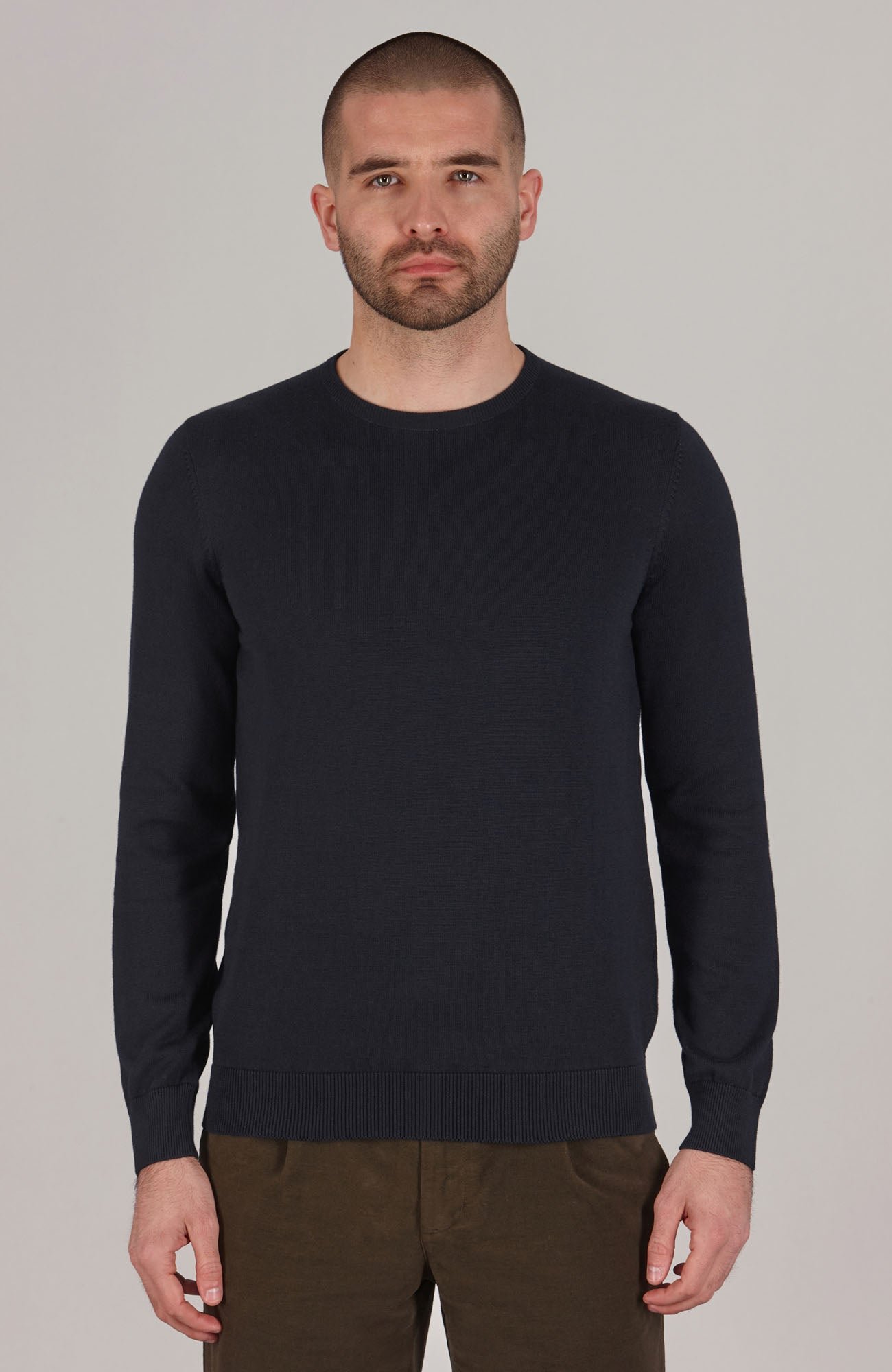 3474 navy m model mens cotton crew neck jumper 3 1 3474 navy m model mens cotton crew neck jumper 3 1