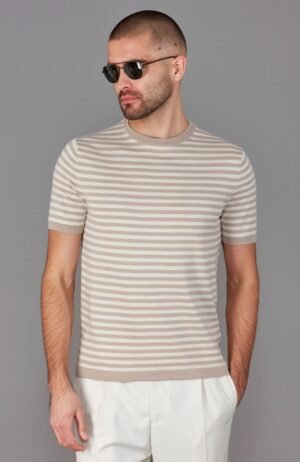 3643 linen model mens ultra fine cotton striped t shirt 7 37611dbd e4b6 4b6e aa9b 175c64ca63fc