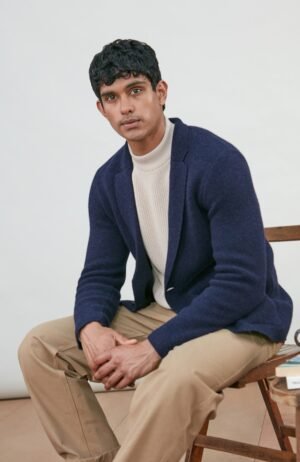 3852 oxford blue m 3737 birch el model mens lambswool blazer 3