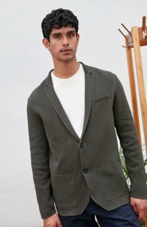 3890 dark olive 3562 ecru el model mens lightweight cotton linen formal blazer 4