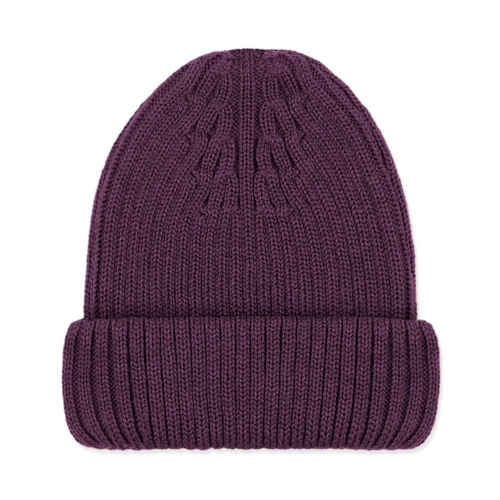 5097a mulberry pure fine merino ribbed beanie 5097a mulberry pure fine merino ribbed beanie