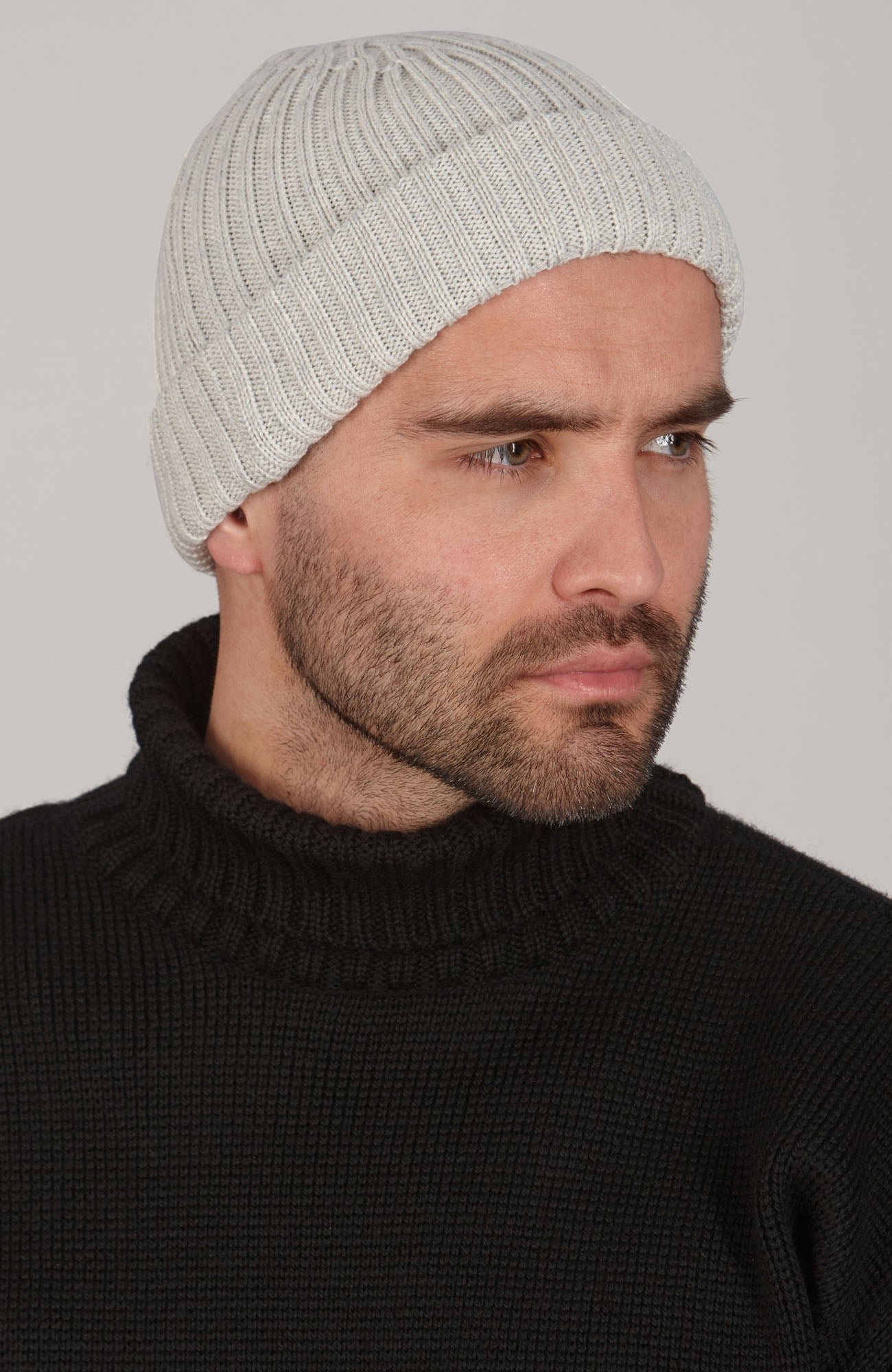 6439 light grey model heavyweight ribbed extra fine merino beanie 1 6439 light grey model heavyweight ribbed extra fine merino beanie 1