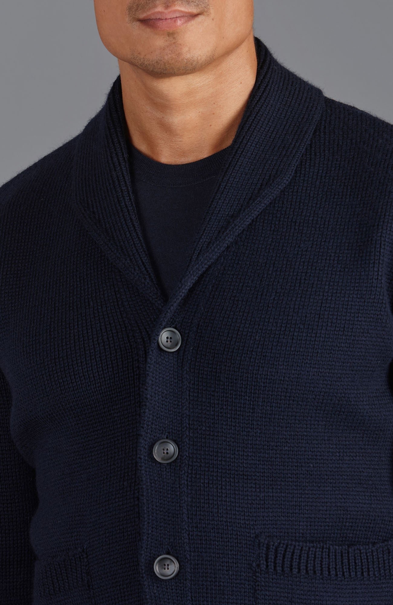 6822 navy mens chunky merino wool shawl collar cardigan 6 6822 navy mens chunky merino wool shawl collar cardigan 6