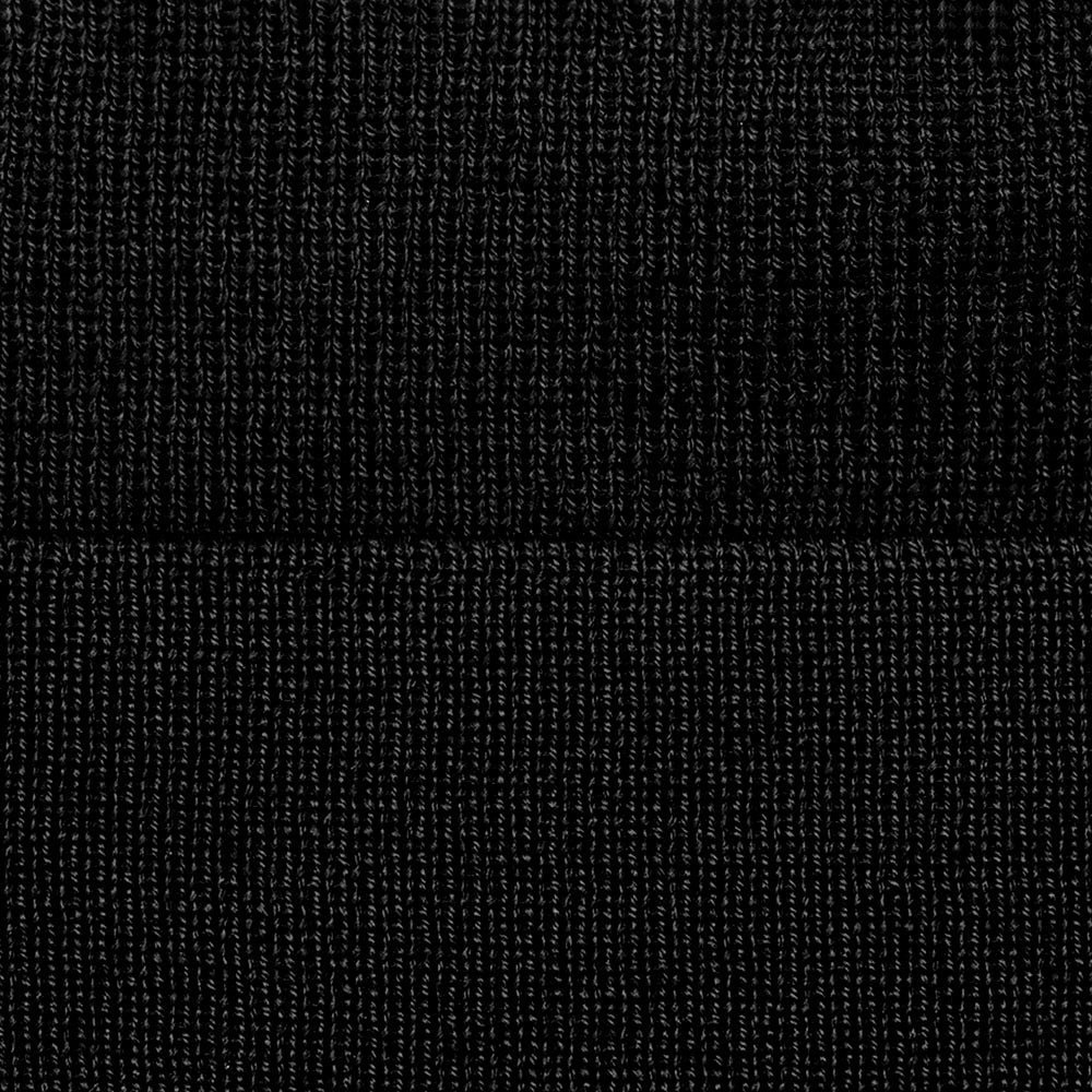 8111 black unisex merino lightweight fishermans beanie detail 8111 black unisex merino lightweight fishermans beanie detail