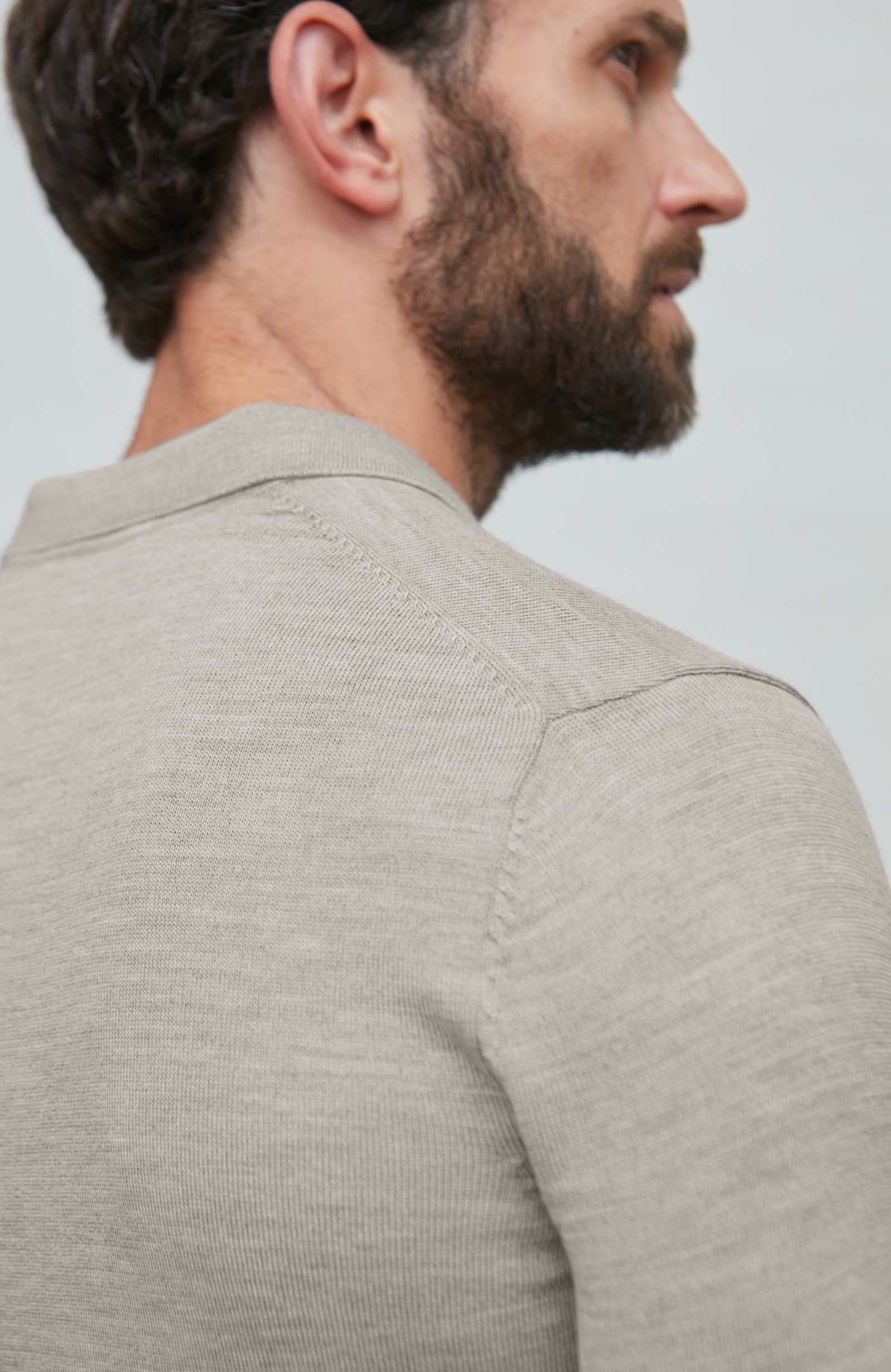 8186 barley m el model mens extra fine merino wool long sleeve polo shirt 9 8186 barley m el model mens extra fine merino wool long sleeve polo shirt 9