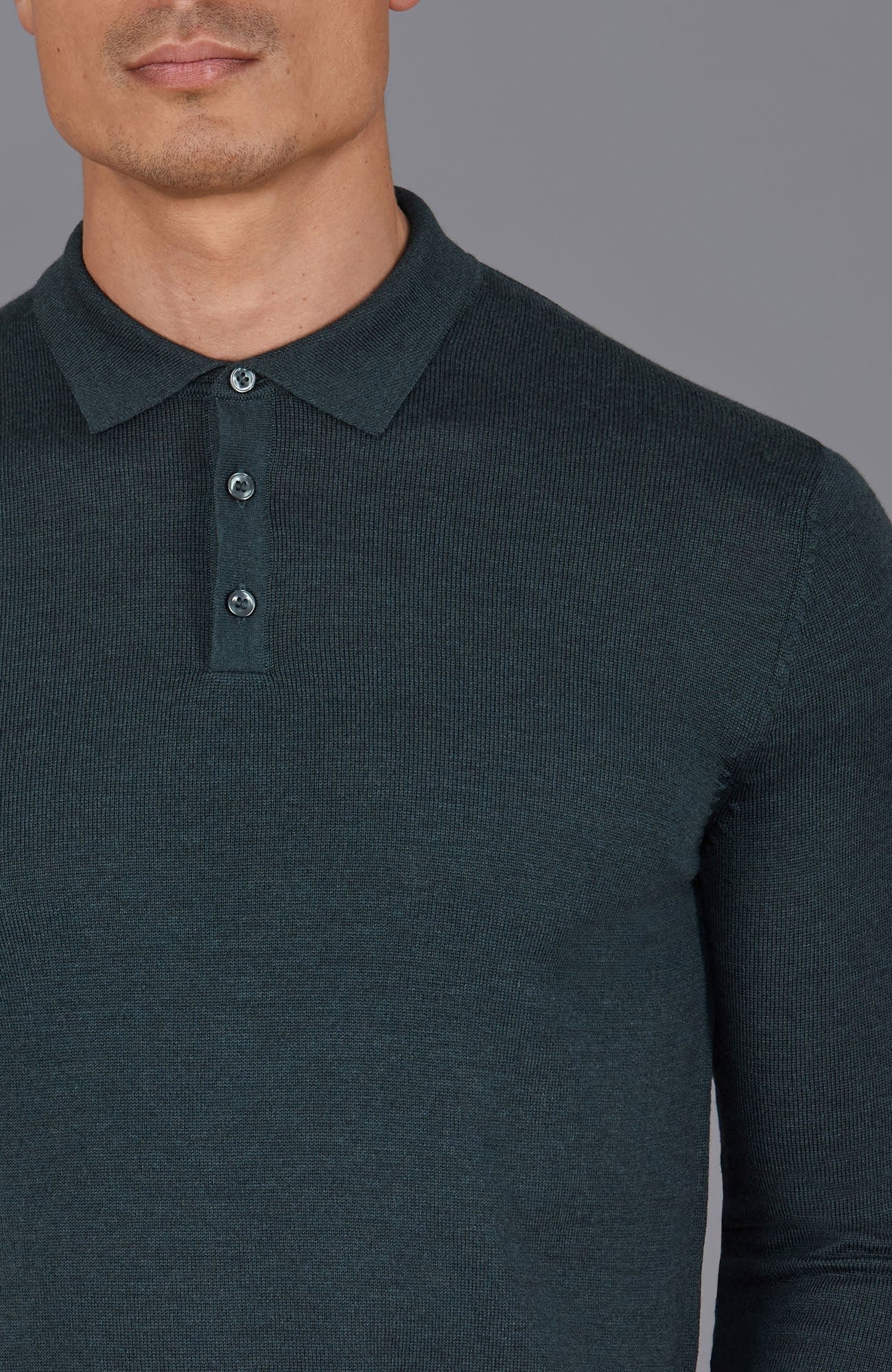 8186 olive m model mens extra fine merino wool long sleeve polo shirt 5 8186 olive m model mens extra fine merino wool long sleeve polo shirt 5