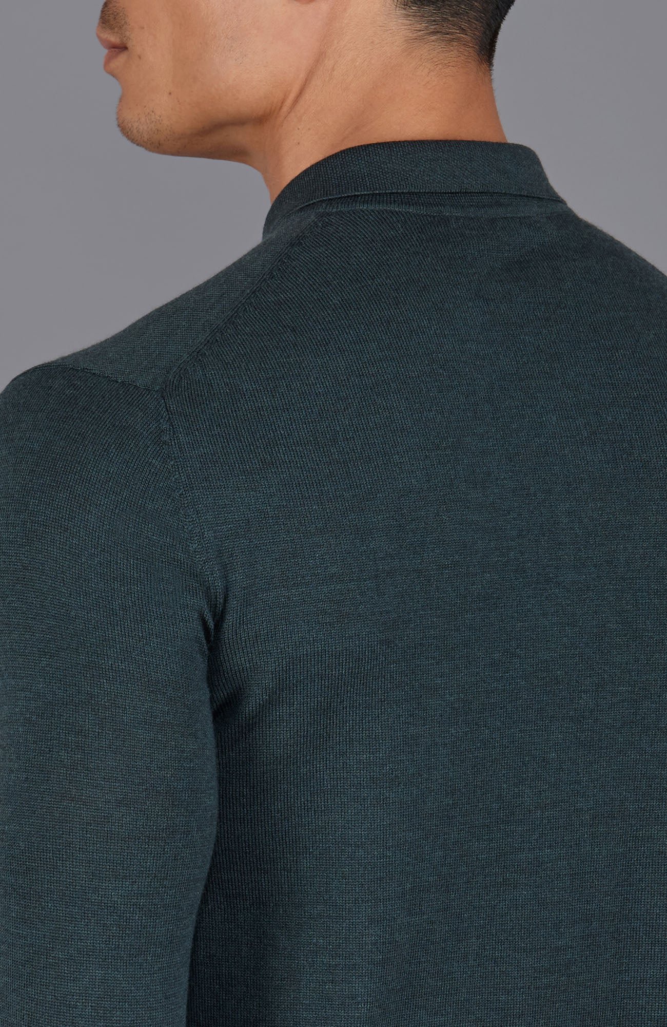 8186 olive m model mens extra fine merino wool long sleeve polo shirt 6 8186 olive m model mens extra fine merino wool long sleeve polo shirt 6