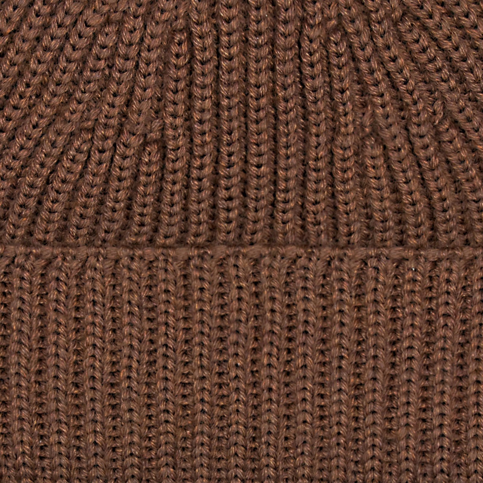 8193 oak brown flat mens extra fine merino ribbed watch cap detail 8193 oak brown flat mens extra fine merino ribbed watch cap detail