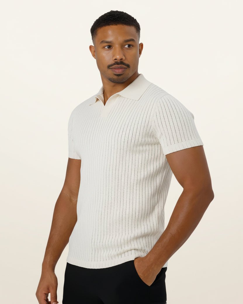 camisa polo masculina de malha old money saville branca 1 camisa polo masculina de malha old money saville branca 1