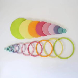 grimm s concentric circles and rings pastel