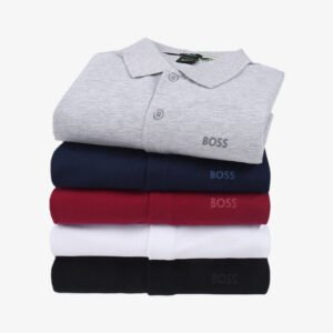 kit 05 polos boss ba56126b b918 437b 90ab ecd2edb166da