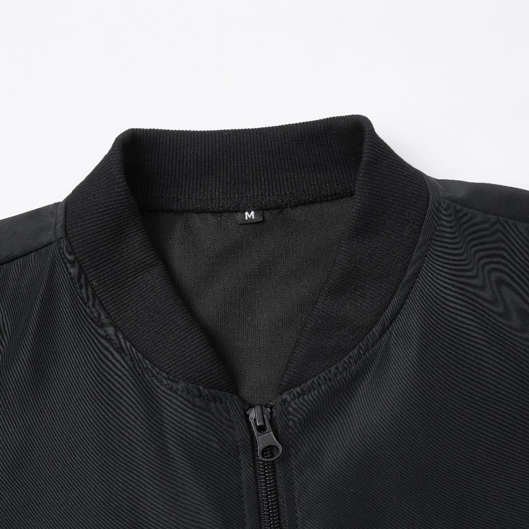 men s black bomber jacket axis 3 men s black bomber jacket axis 3