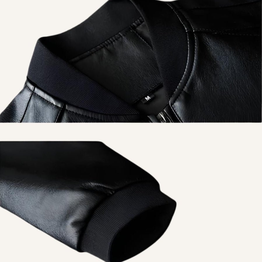 mens leather jacket gran nero 4 mens leather jacket gran nero 4