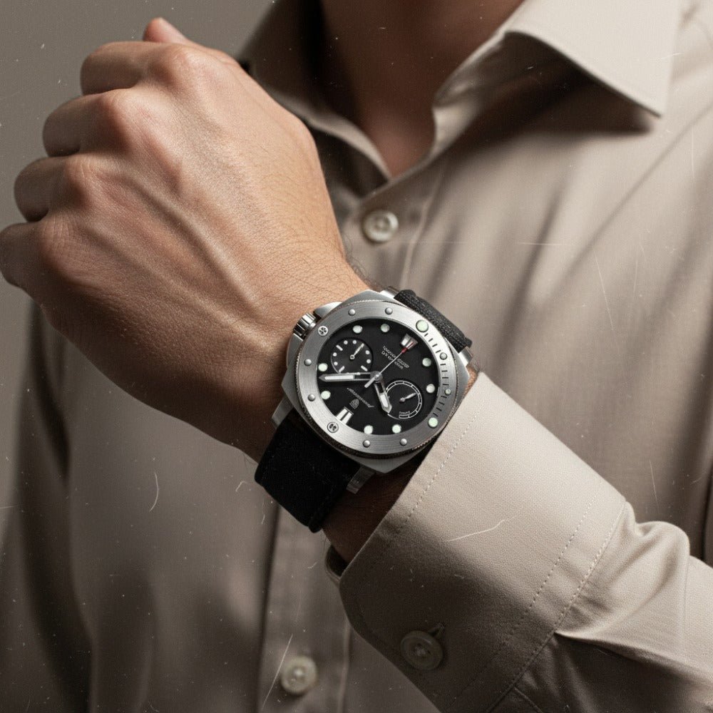 mens luxury military watch heritage black 1 mens luxury military watch heritage black 1
