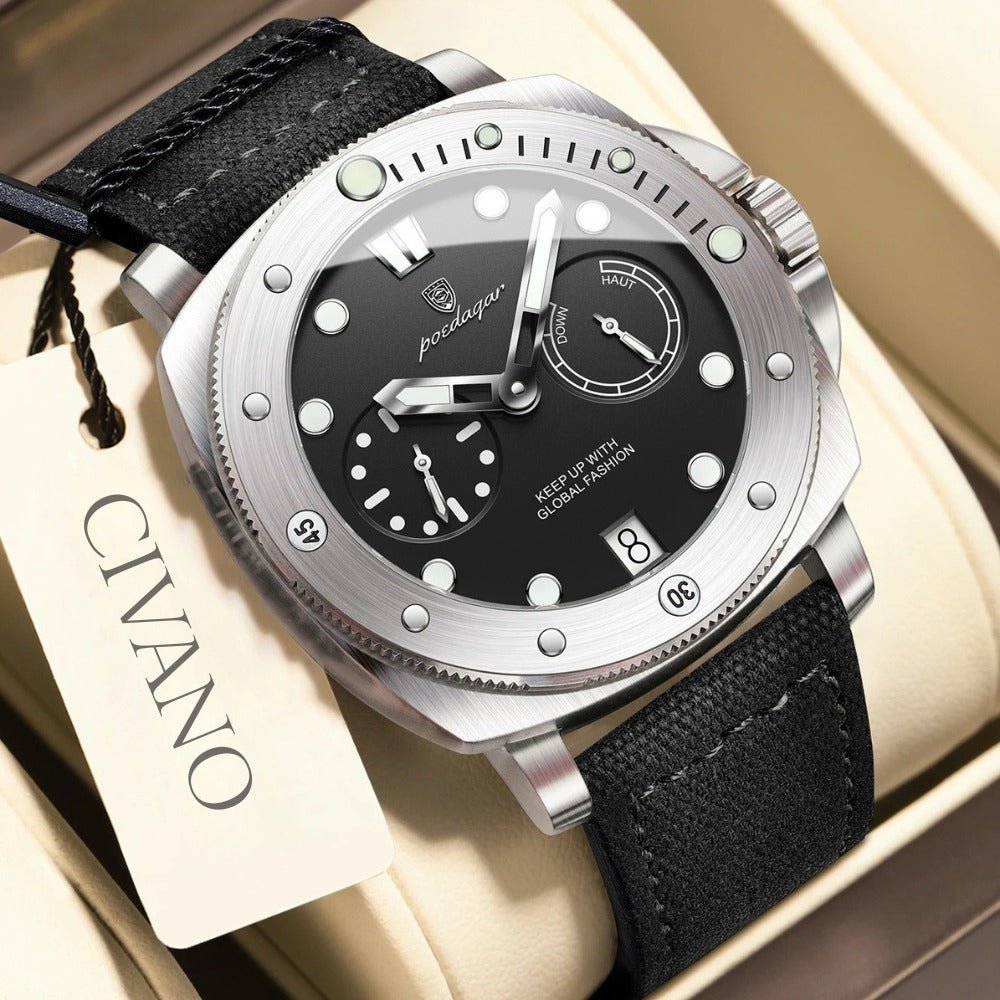 mens luxury military watch heritage black 3 mens luxury military watch heritage black 3