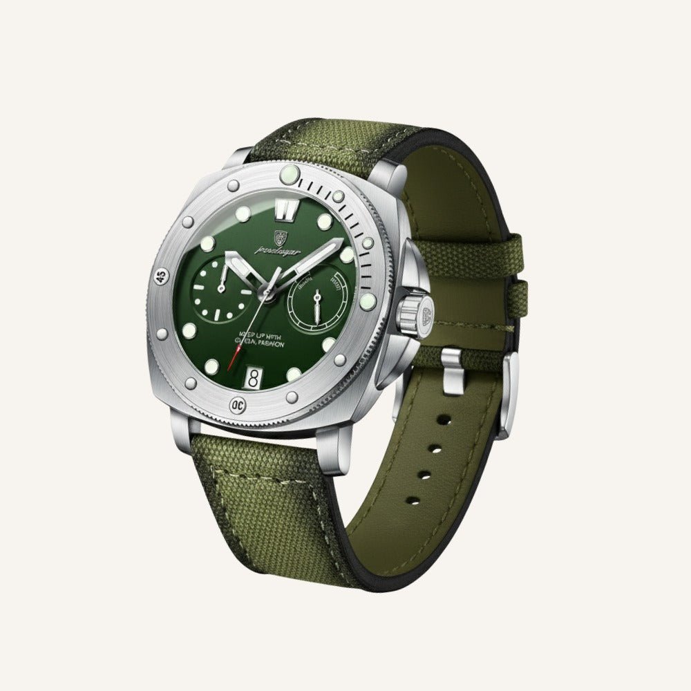 mens luxury military watch heritage green mens luxury military watch heritage green