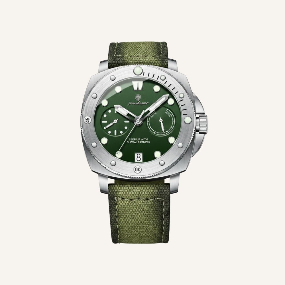 mens luxury military watch heritage green 1 mens luxury military watch heritage green 1
