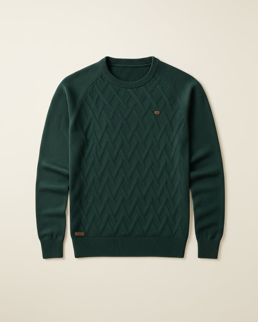 mens sweater pesson classic green mens sweater pesson classic green