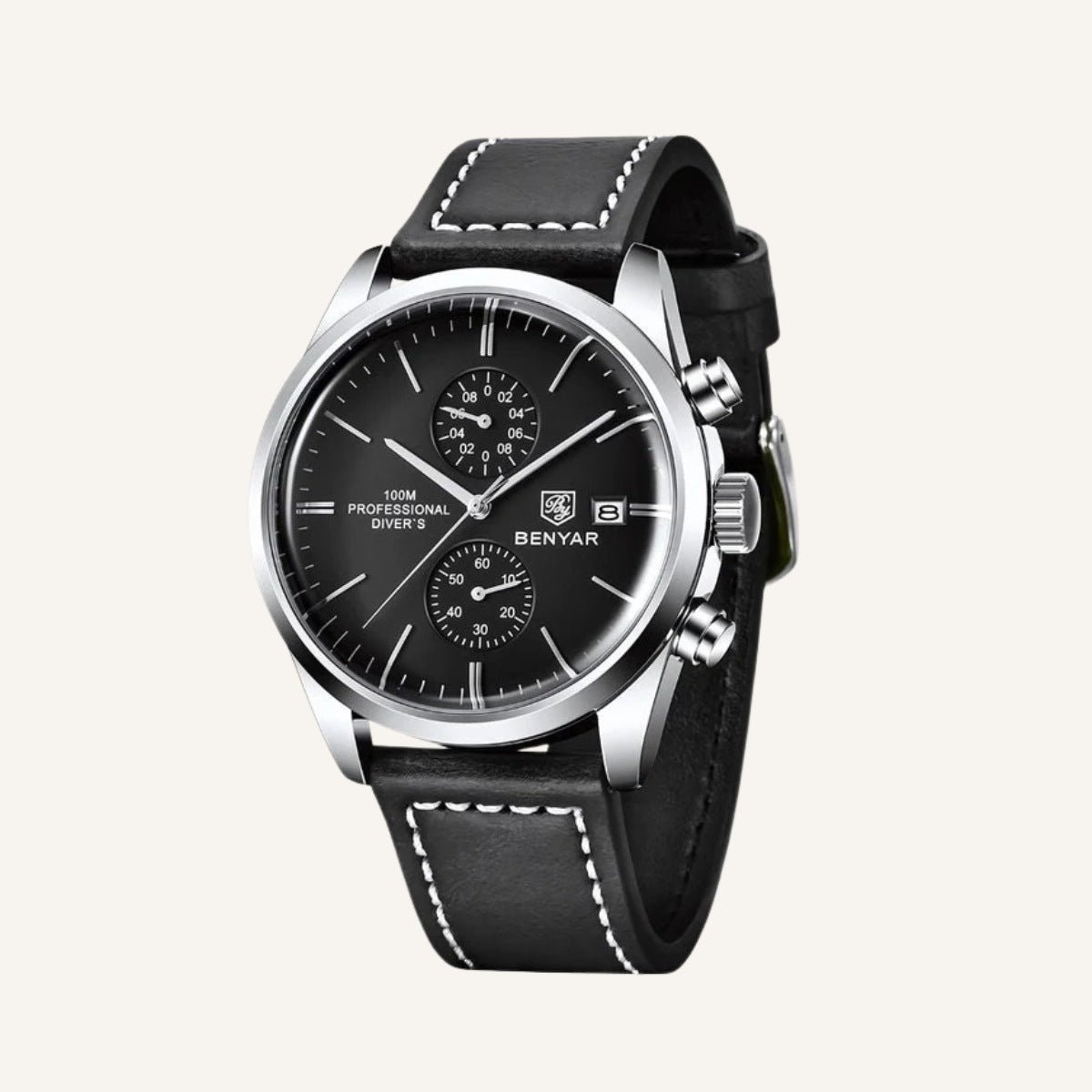 rel gio de couro classic civano preto rel gio de couro classic civano preto