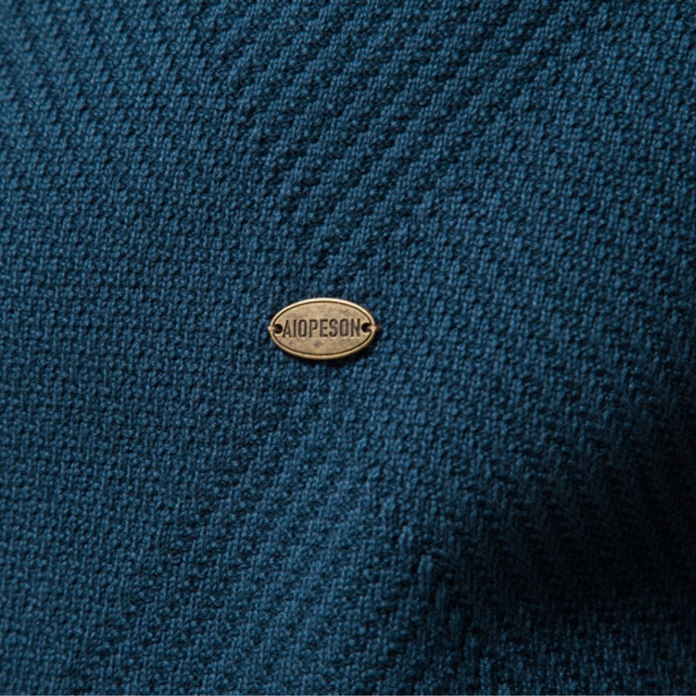 sueter masculino com ziper pesson arno azul ciano 10 sueter masculino com ziper pesson arno azul ciano 10