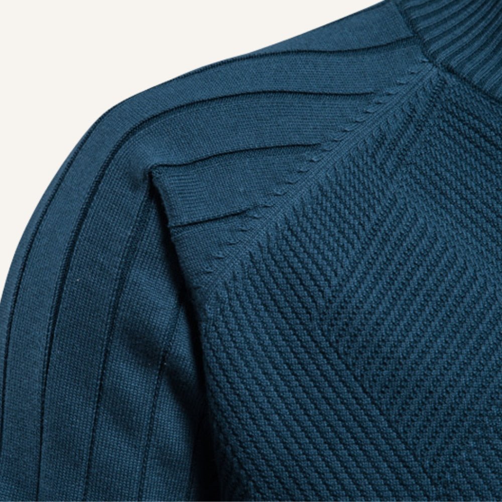sueter masculino com ziper pesson arno azul ciano 7 sueter masculino com ziper pesson arno azul ciano 7