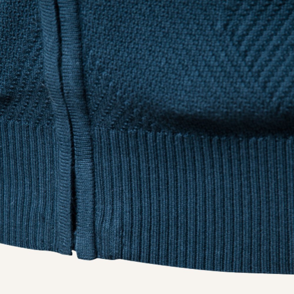 sueter masculino com ziper pesson arno azul ciano 9 sueter masculino com ziper pesson arno azul ciano 9