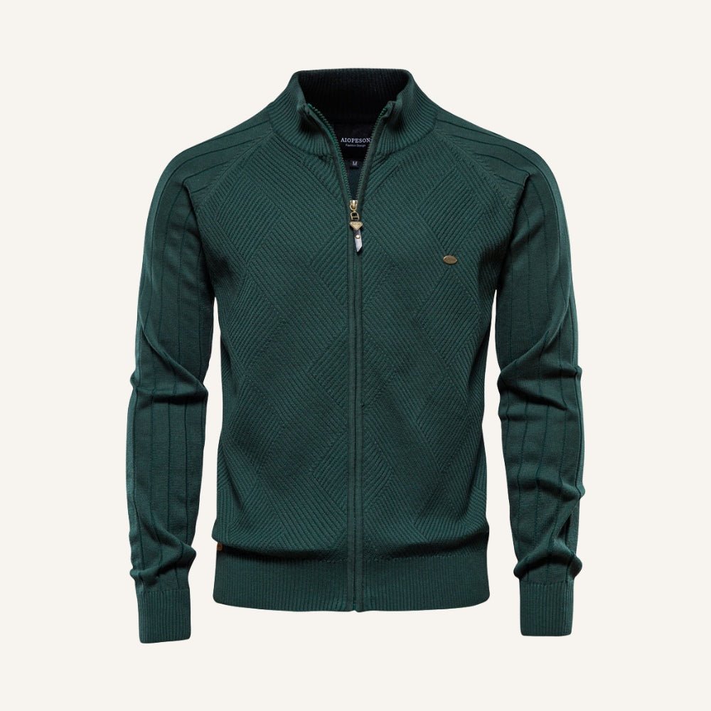 sueter masculino com ziper pesson arno verde sueter masculino com ziper pesson arno verde