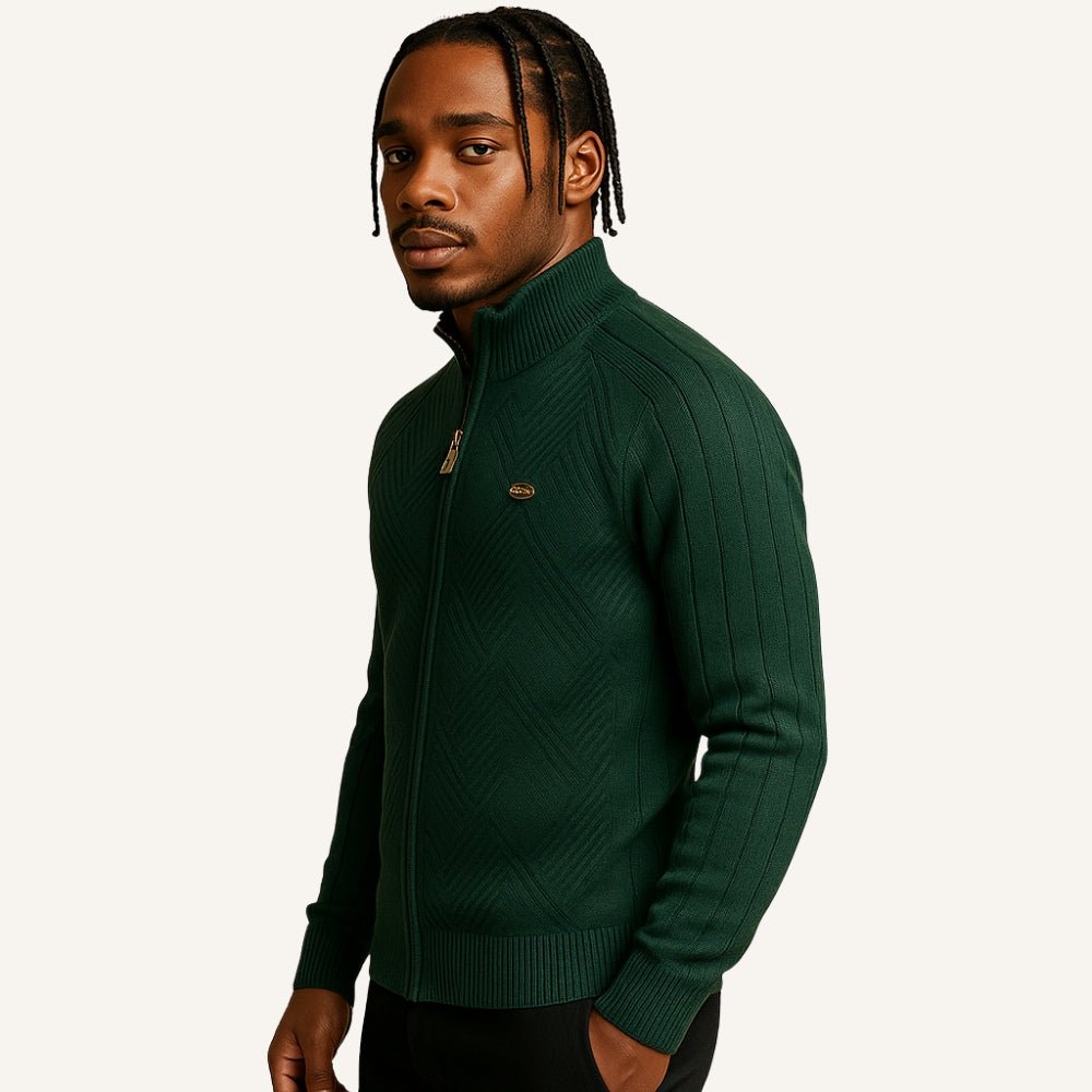 sueter masculino com ziper pesson arno verde 1 sueter masculino com ziper pesson arno verde 1