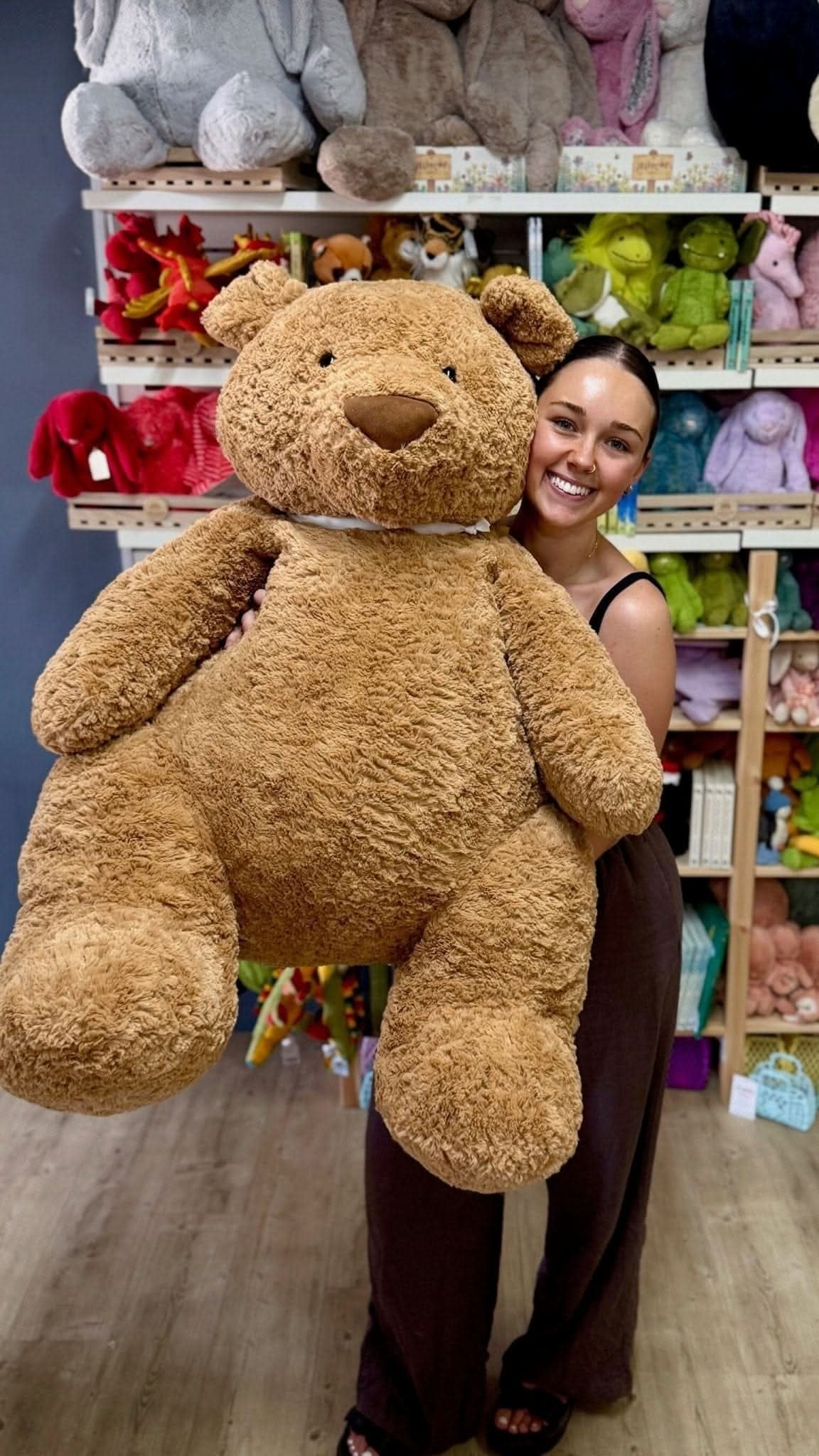 jellycat bartholomew bear gigantic soft toy jellycat 478235 jellycat bartholomew bear gigantic soft toy jellycat 478235