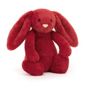 jellycat bashful cranberry bunny small soft toy jellycat 931398